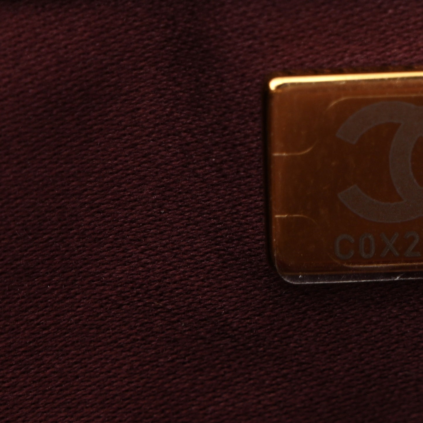Caviar Quilted Small Chanel 25 Handbag Burgundy