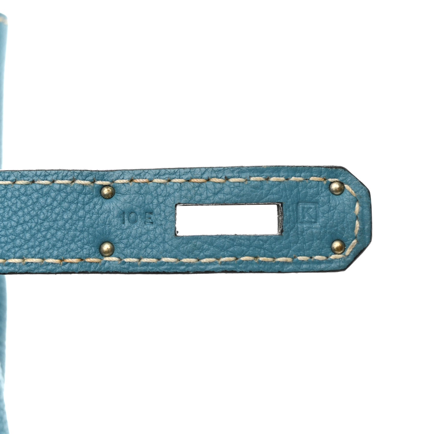 Hermes Taurillon Clemence BIRKIN 35 Blue Jean 7 of 17