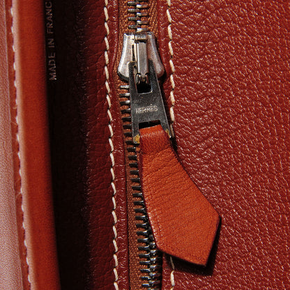 Hermes Natural Barenia Manille II Shoulder Bag 14 of 32