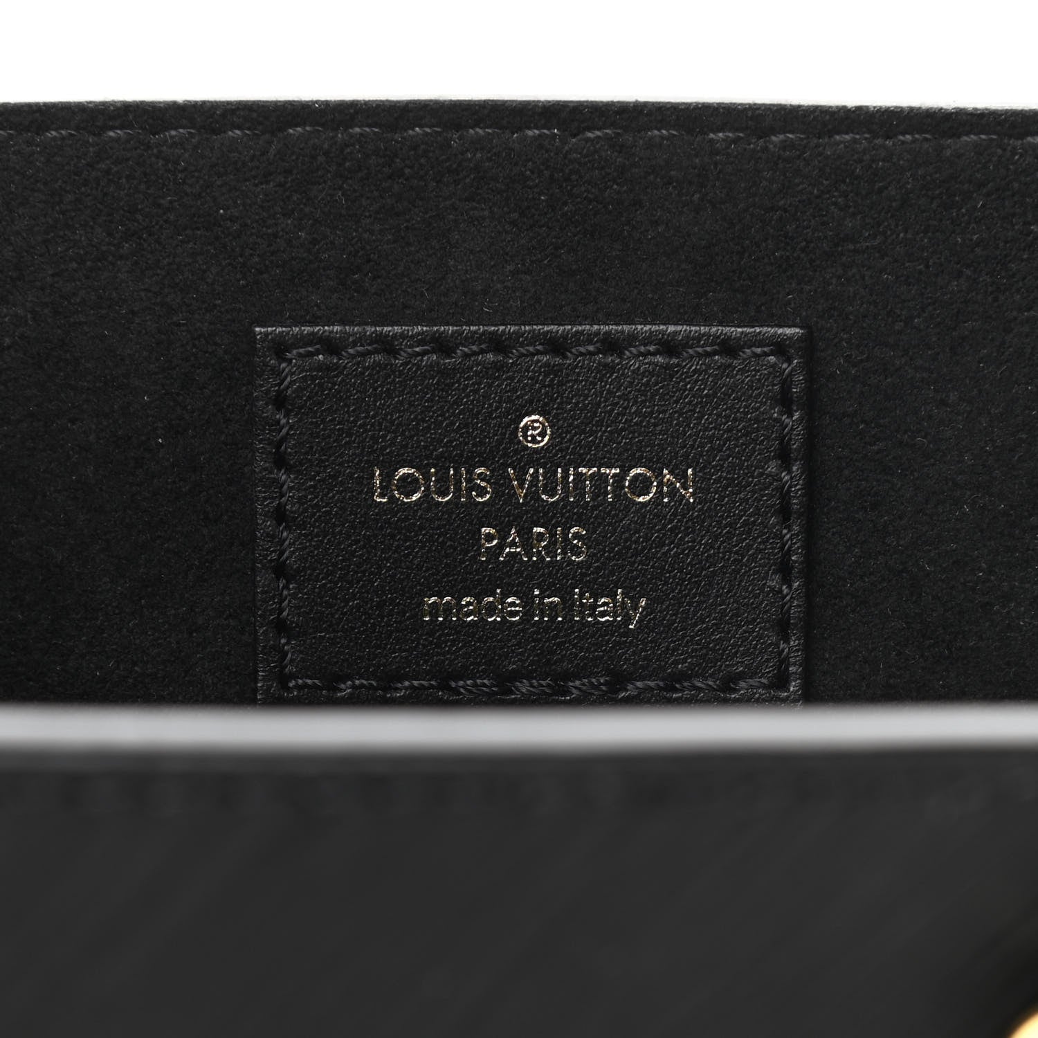 Louis Vuitton Epi Sac Plat BB Black 6 of 10