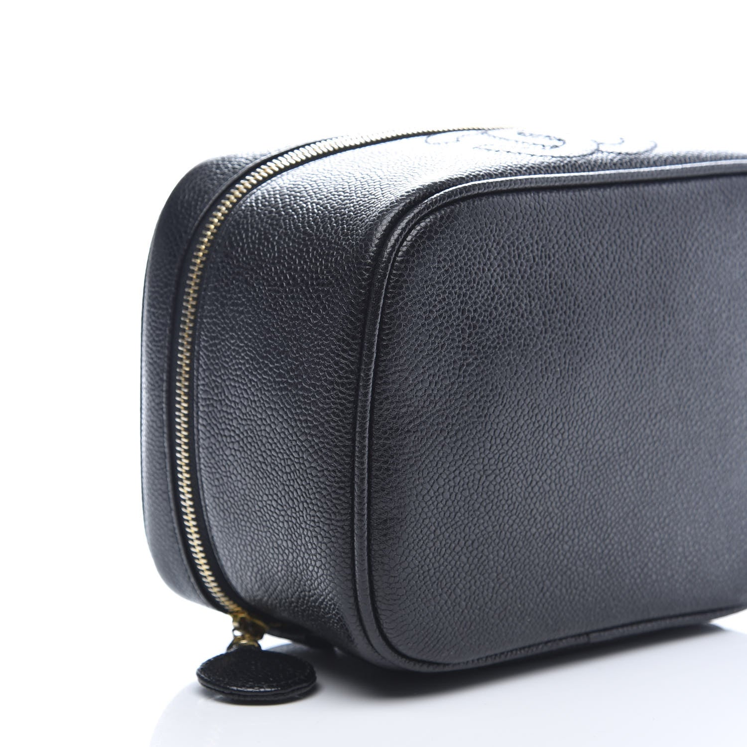 Chanel Caviar CC Vanity Cosmetic Case Black 11 of 13