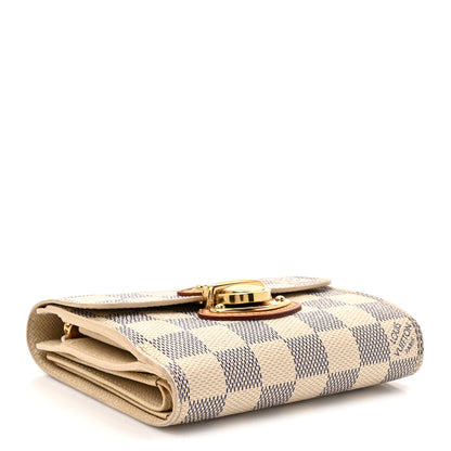 Louis Vuitton Damier Azur Joey Wallet 4 of 10