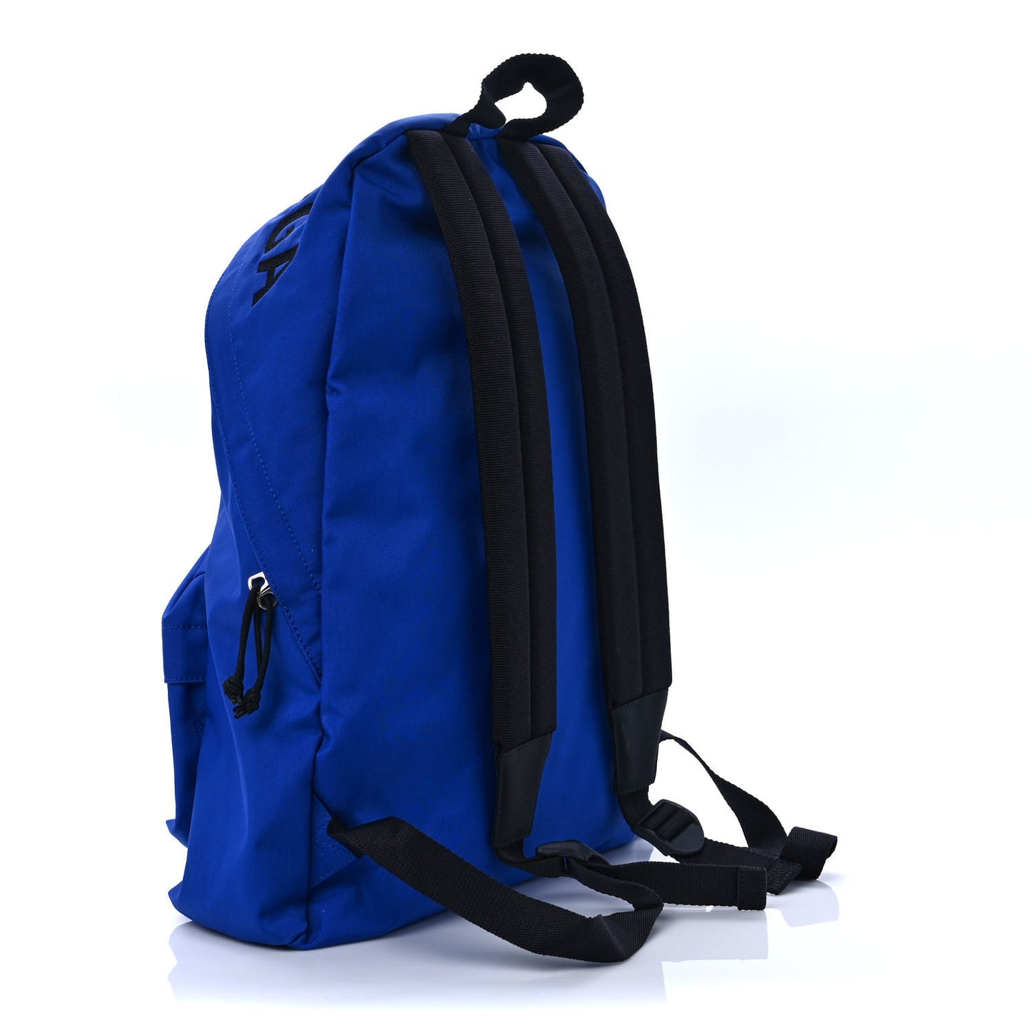 Nylon Wheel Logo Backpack Blue