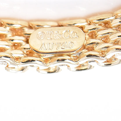 Tiffany 18K Yellow Gold Narrow Somerset Mesh Ring 51.9 6 4 of 4