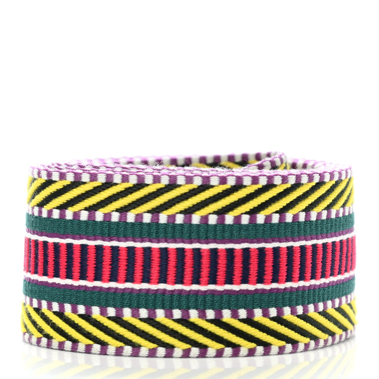 Toile Swift 50mm Sangle Cavale Shoulder Strap Multicolor Black