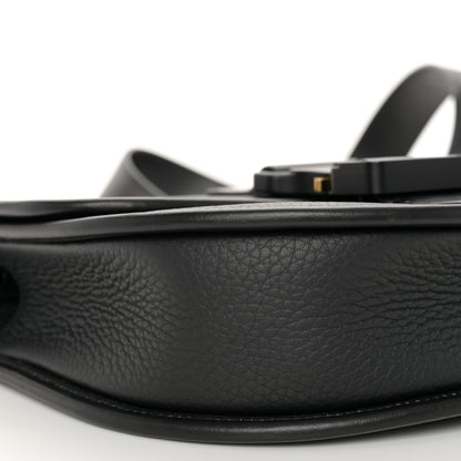 Christian Dior Grained Calfskin Gallop Bag With Strap Black 9 of 15