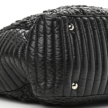 Chanel Lambskin XL Astrakan Tote Black 9 of 11