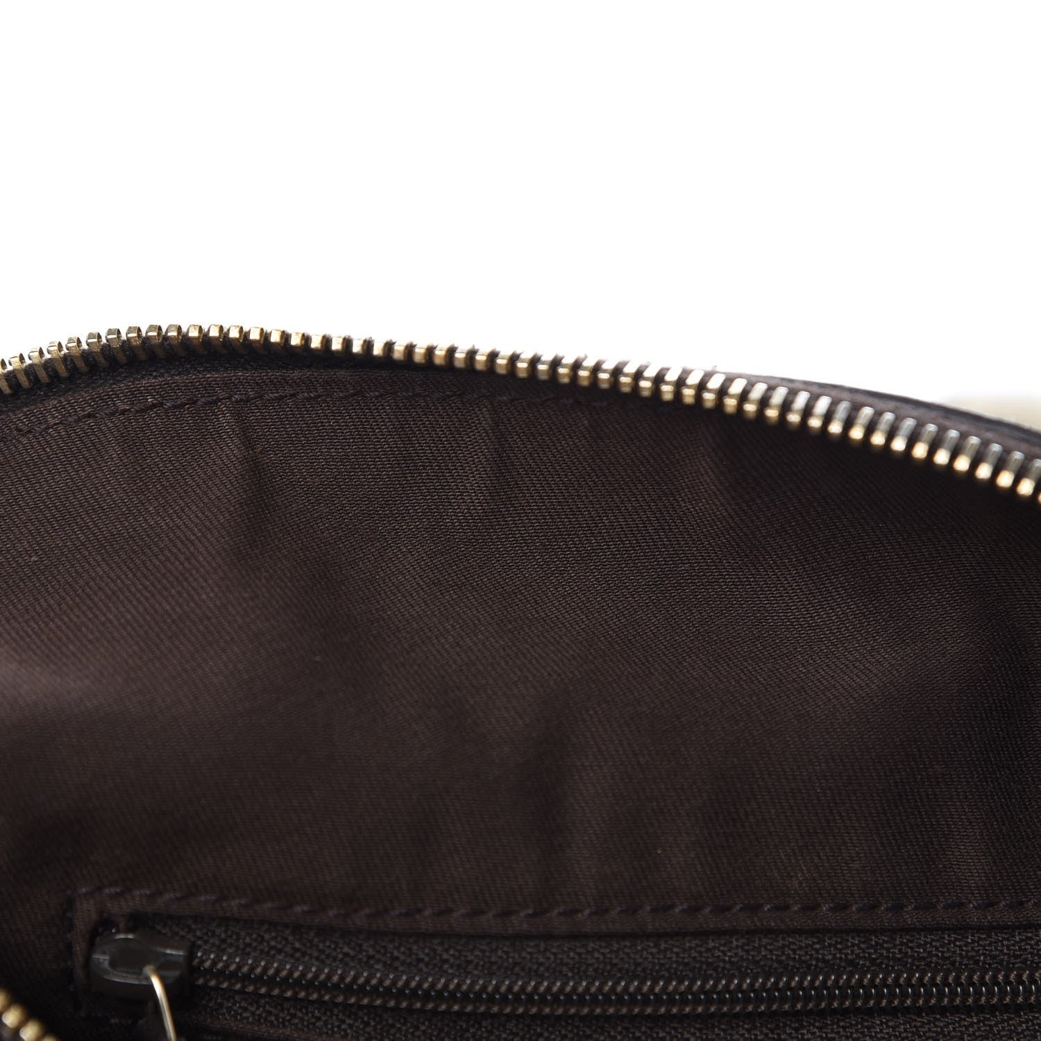Gucci Monogram Small D Gold Ring Messenger Dark Brown 8 of 12