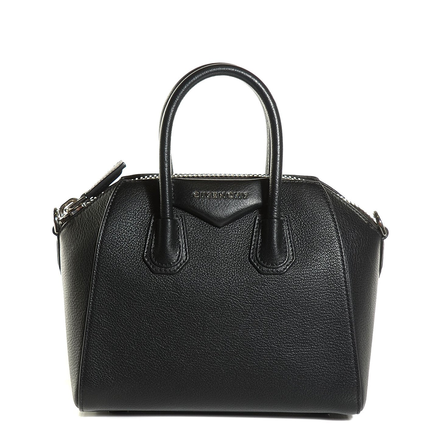 Sugar Goatskin Mini Antigona Black