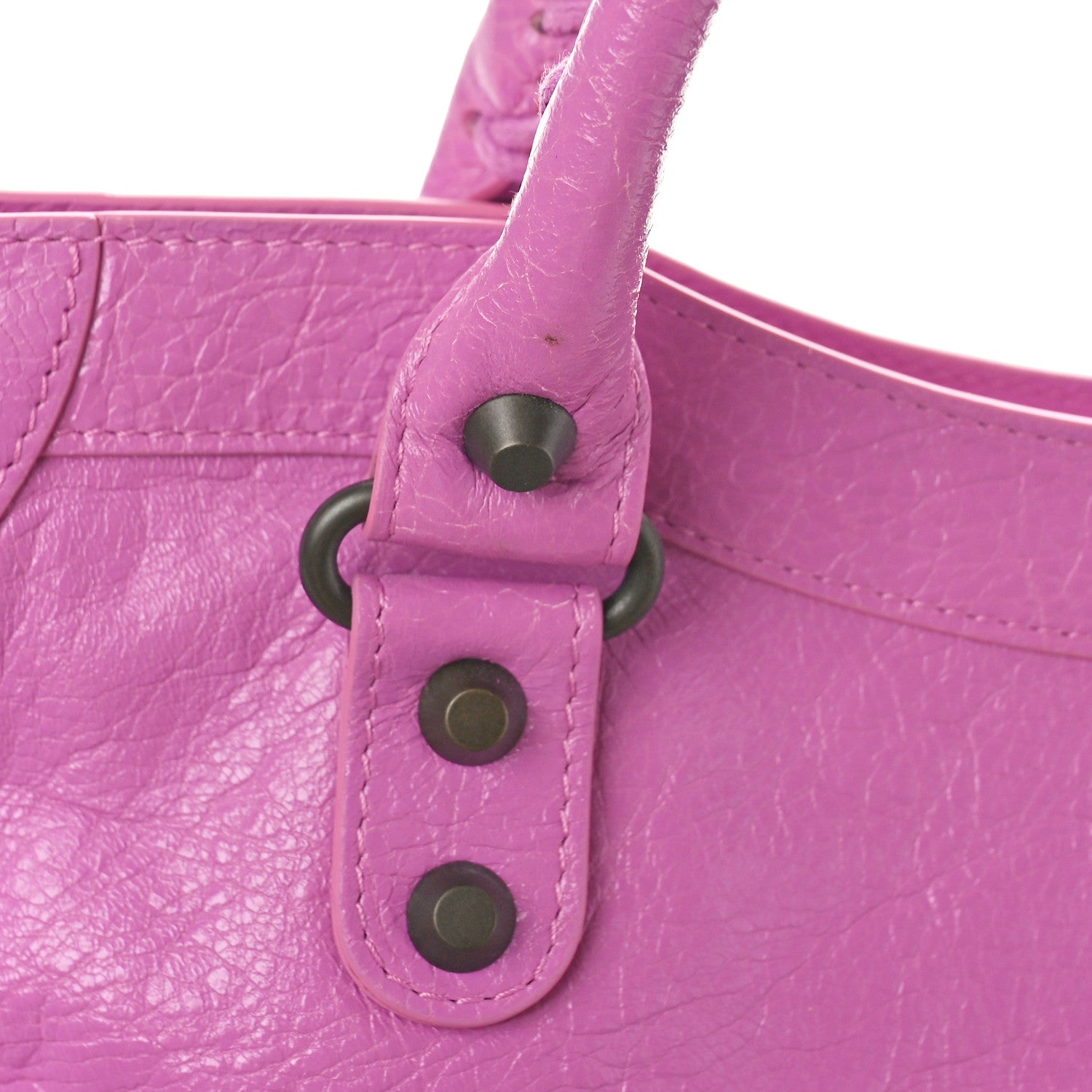 Balenciaga Agneau Classic Hardware City Rose Berlingot 9 of 9