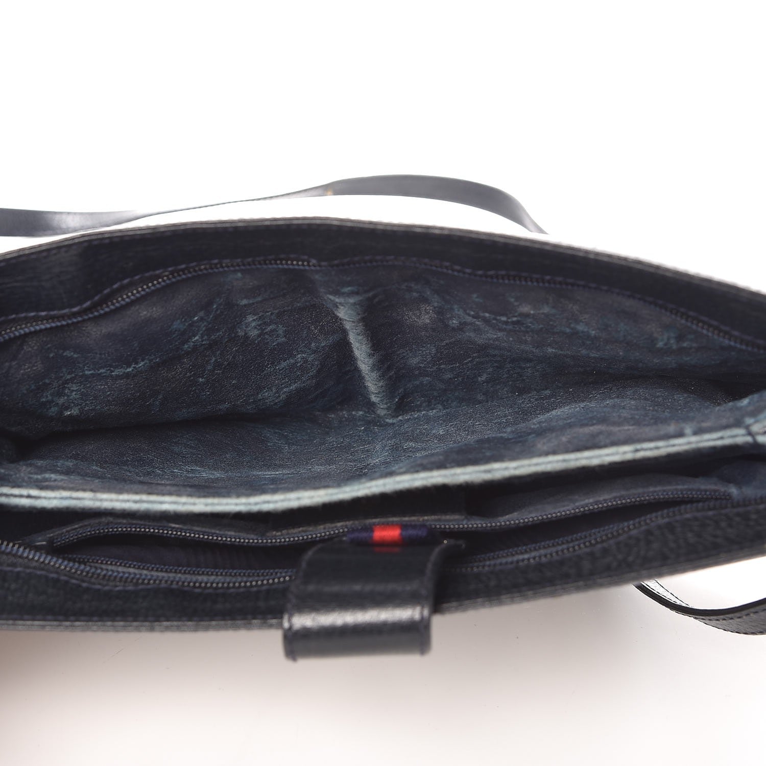 Gucci GG Plus Monogram Web Shoulder Bag Navy 10 of 13