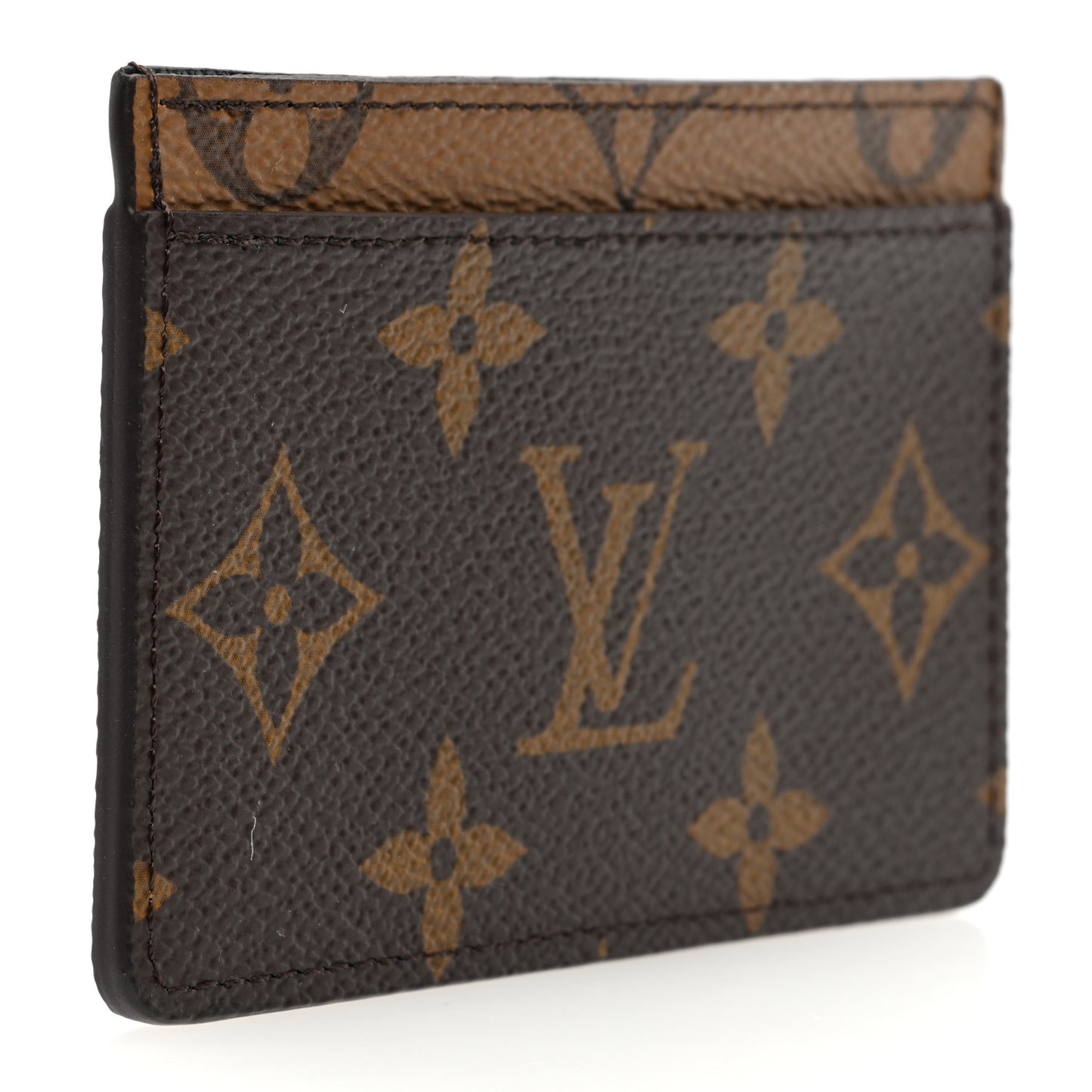 Reverse Monogram Card Holder