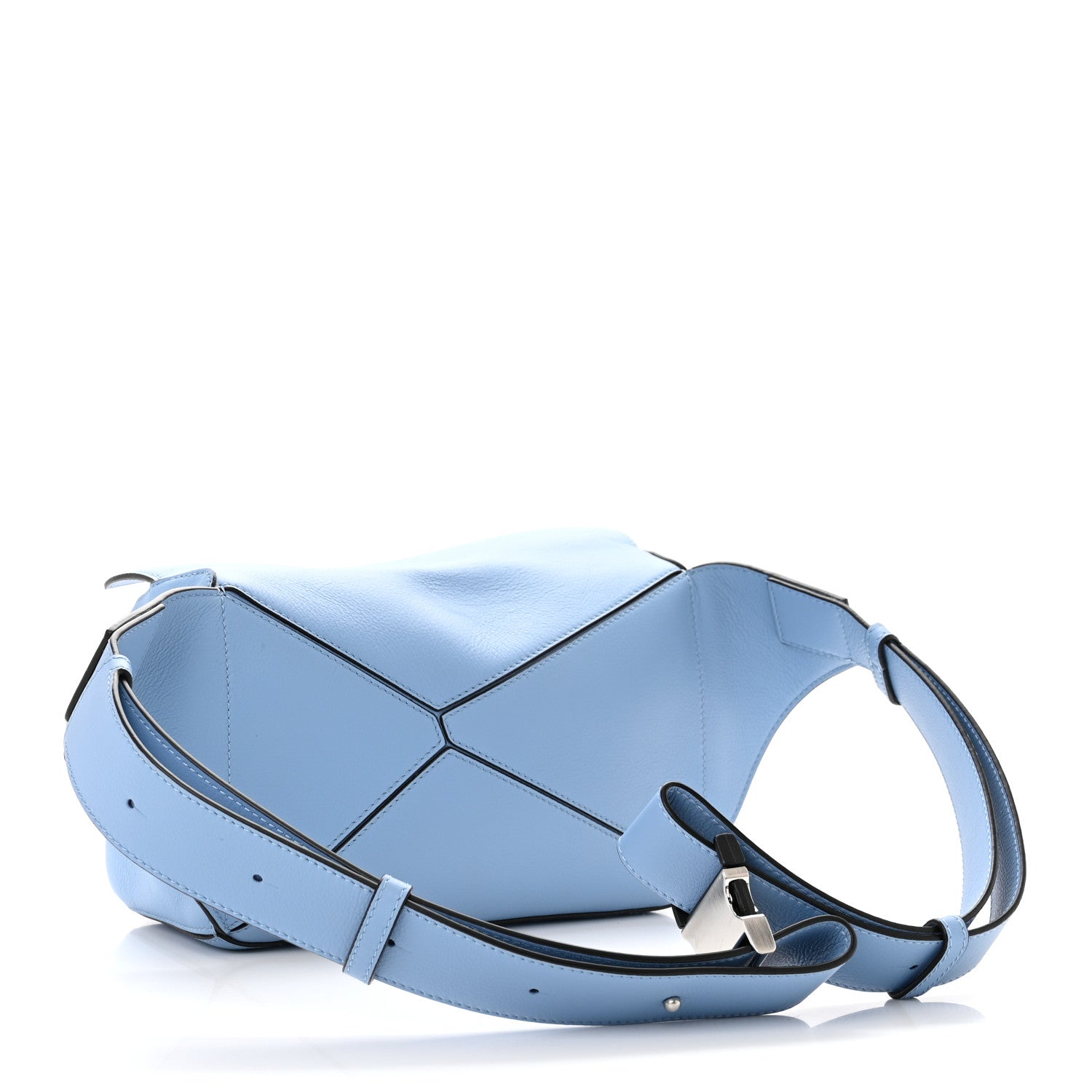 Loewe Calfskin Small Puzzle Bumbag Olympic Blue 3 of 10