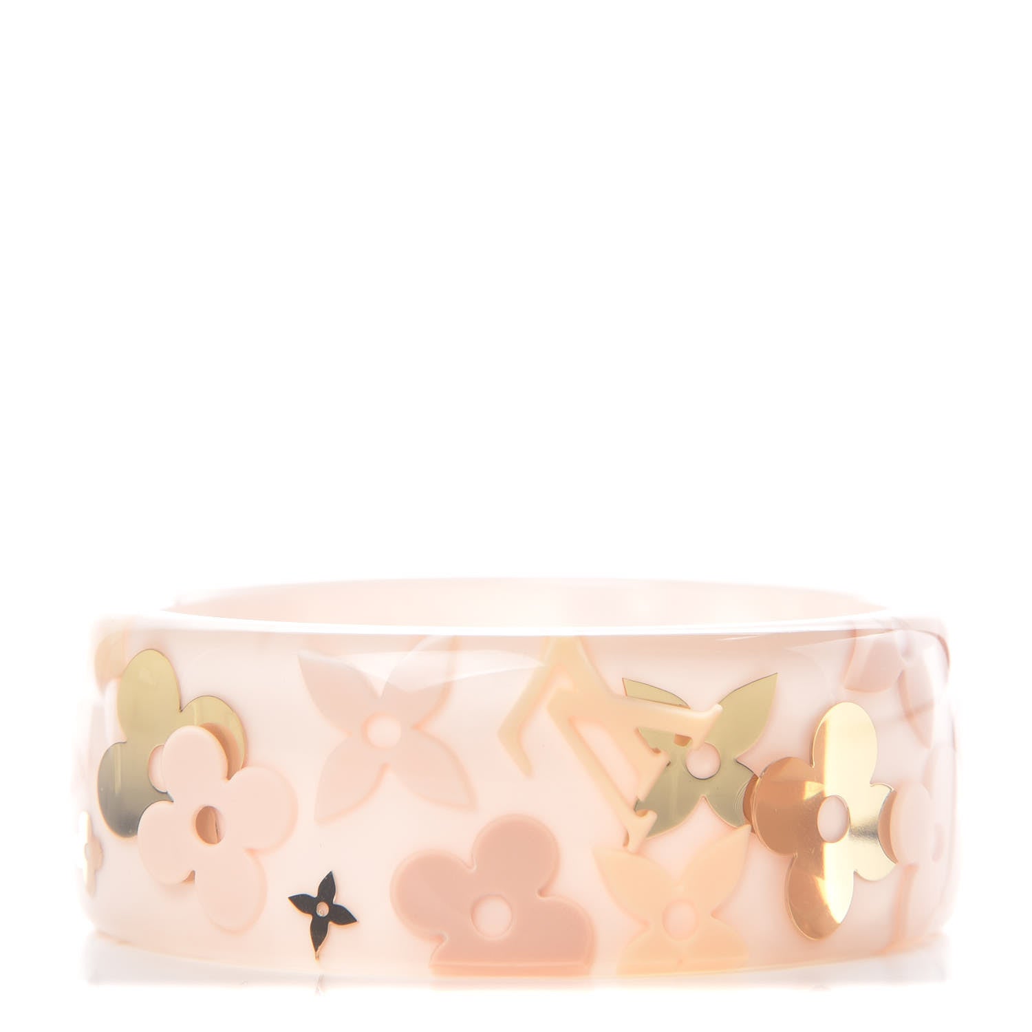 Louis Vuitton Resin Farandole Bracelet Large Pink 1 of 5