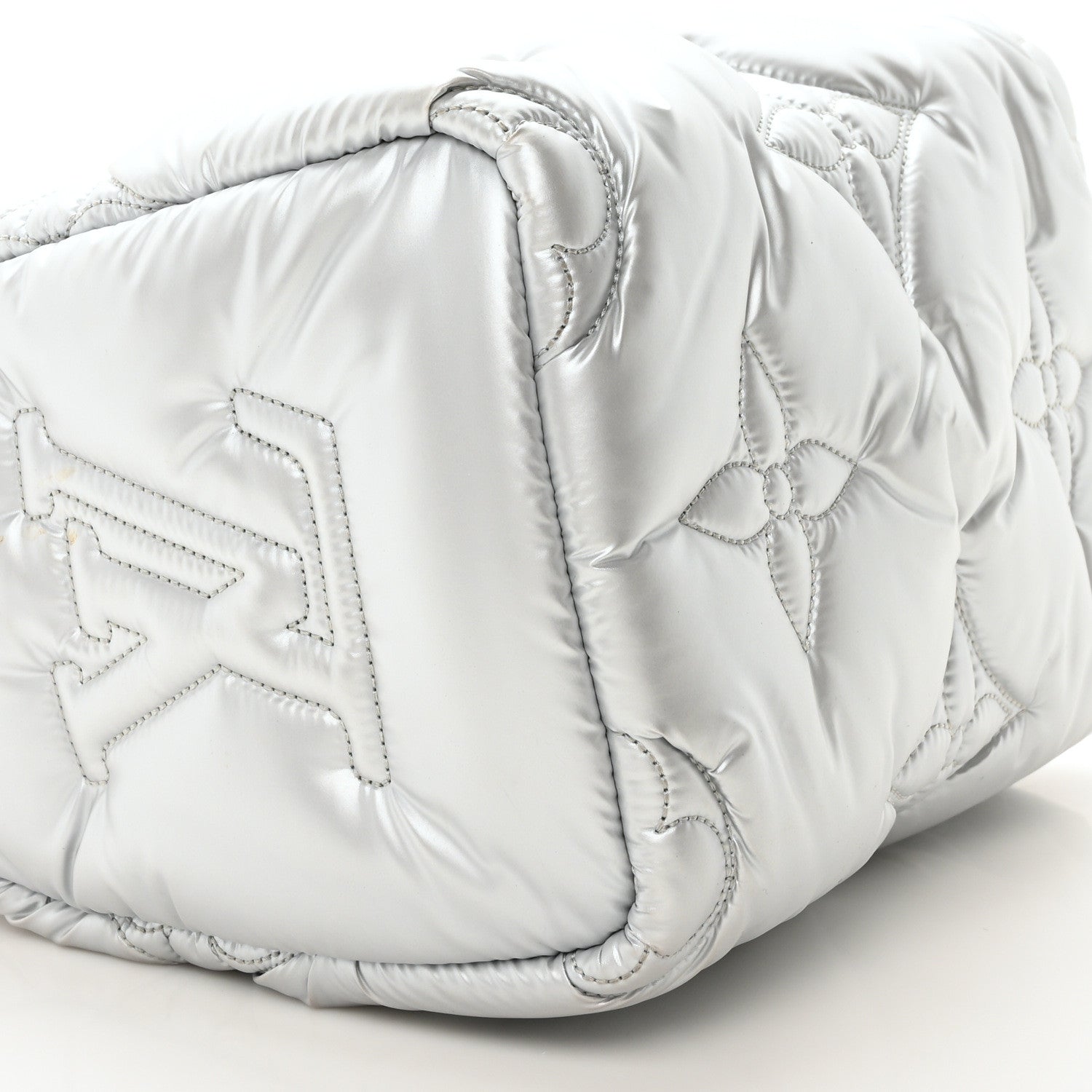 Louis Vuitton Econyl Mini Monogram Pillow Speedy Bandouliere 25 Silver 8 of 9