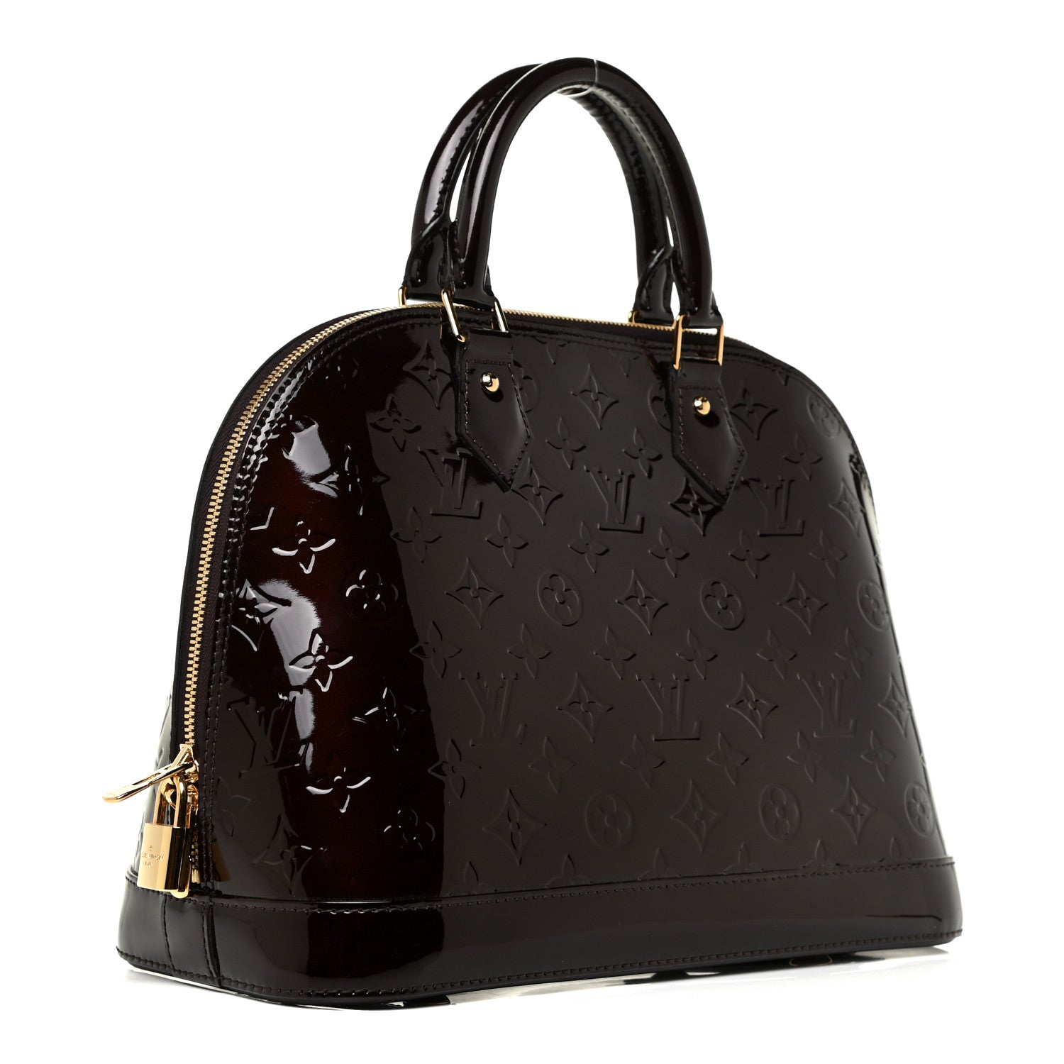 Louis Vuitton Vernis Alma PM Amarante 3 of 11