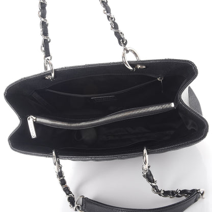 Chanel Caviar Quilted Grand Shopping Tote GST Black 5 of 14