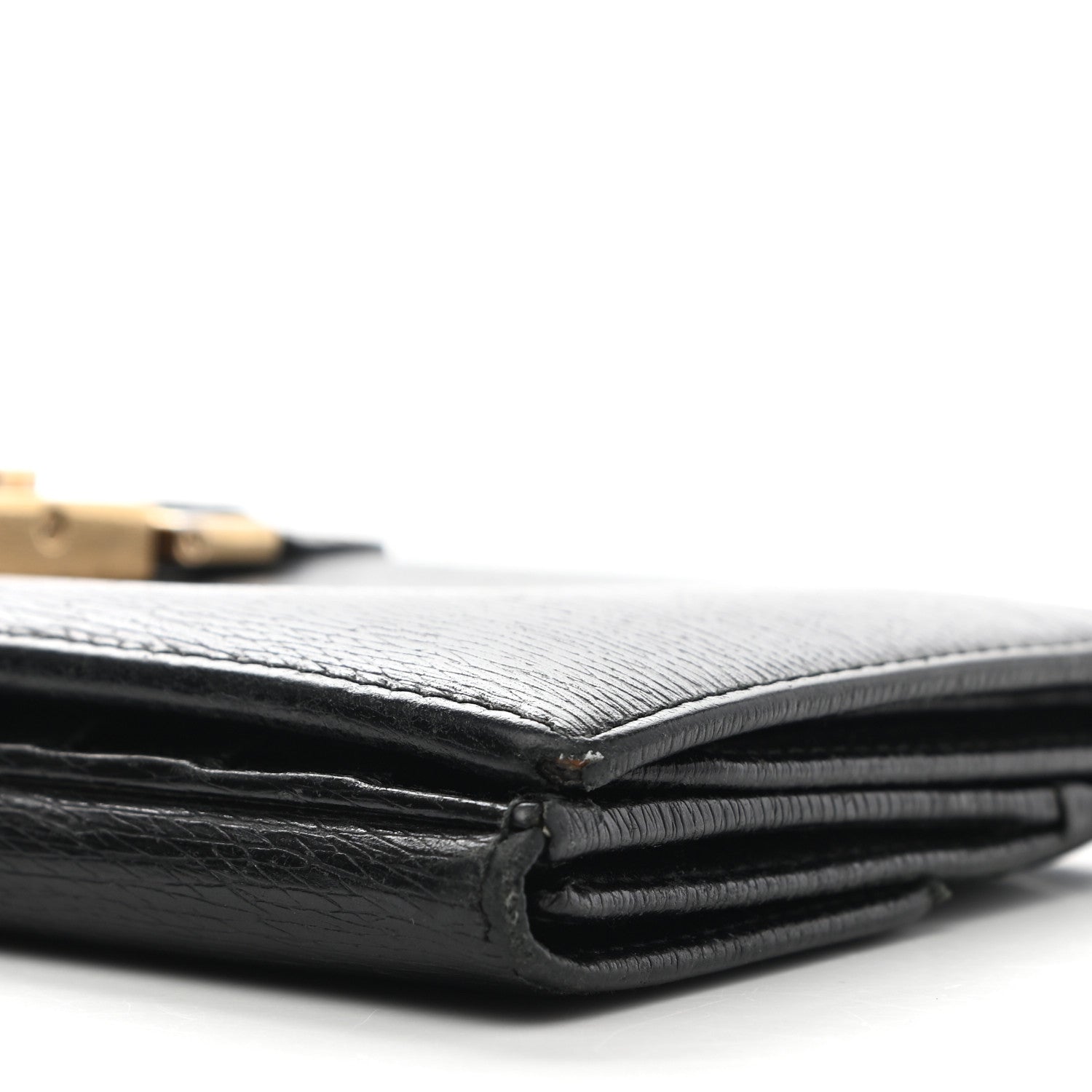 Gucci Calfskin Continental Bardot Wallet Black 25 of 25