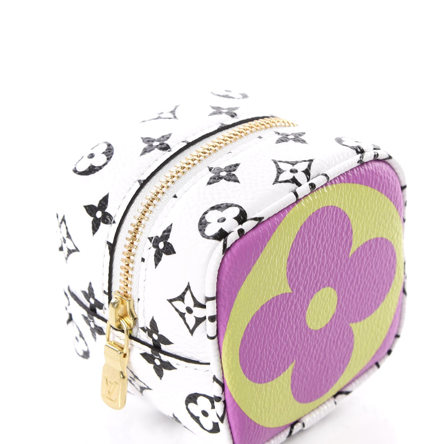 Louis Vuitton Monogram Giant Cube Coin Purse Pink 5 of 10