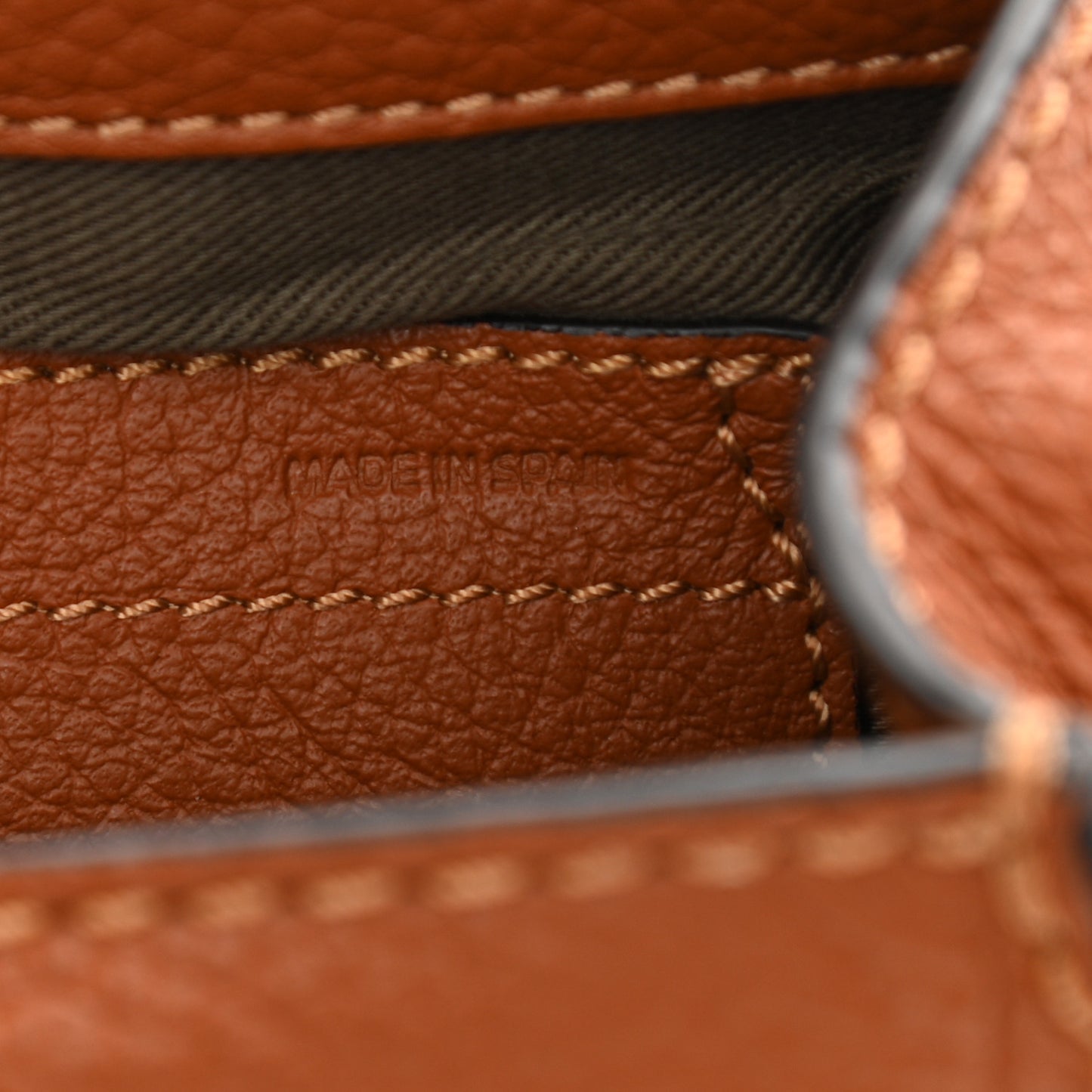 Calfskin Mini Marcie Round Crossbody Bag Tan