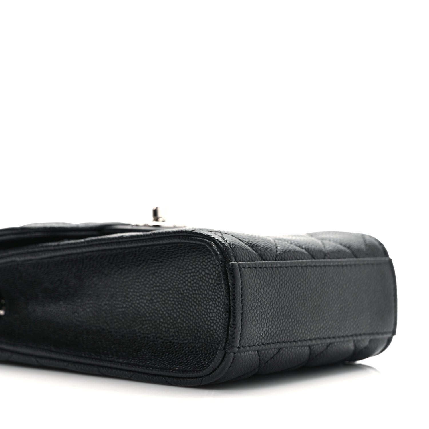 Chanel Caviar Quilted Classic Phone Holder Black 9 of 10