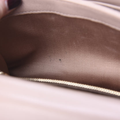 Miu Miu Lambskin Confidential Matelasse Chain Shoulder Bag Cipria 8 of 15