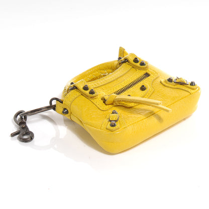 Balenciaga Agneau Mini First Bag Charm Moutarde 5 of 7
