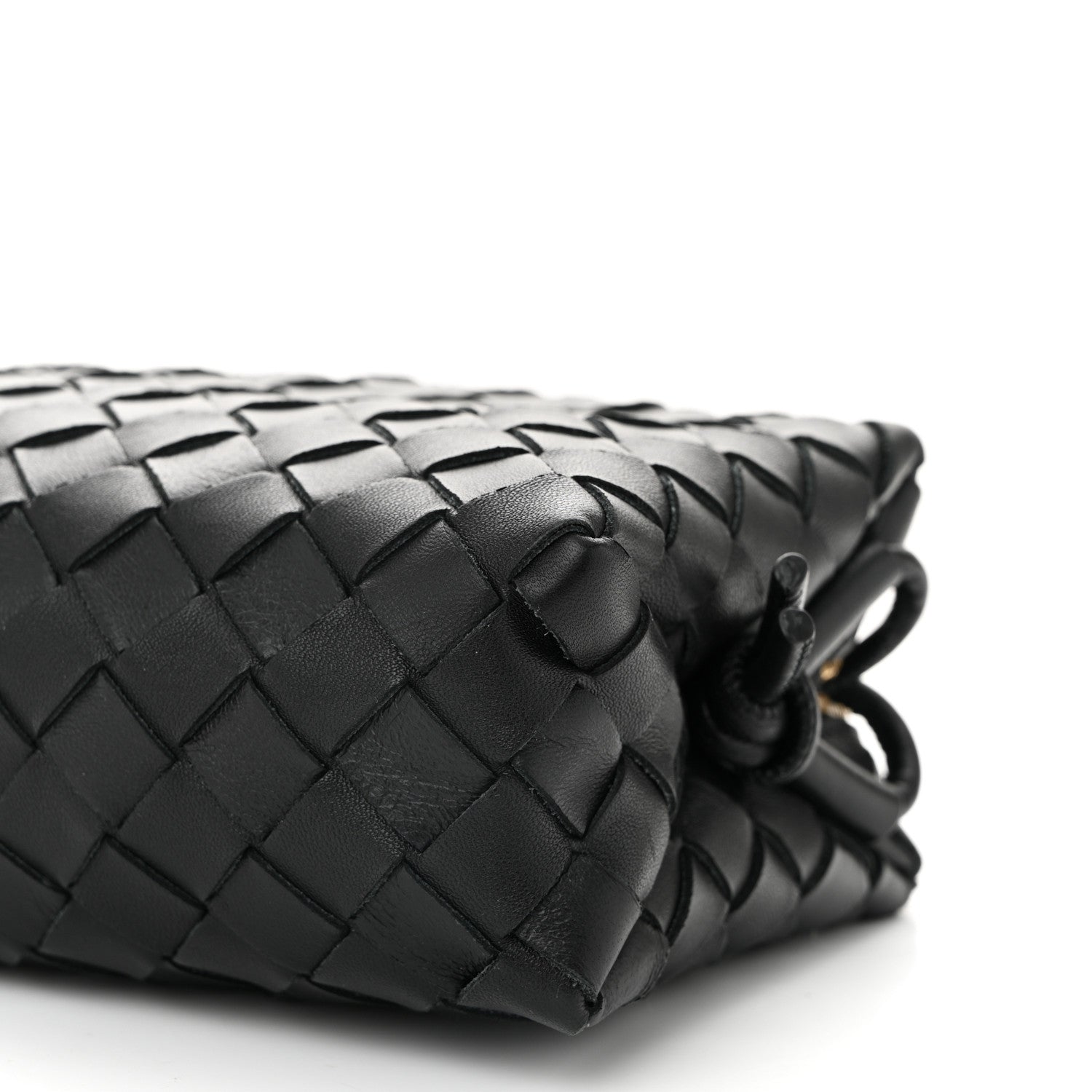 Bottega Veneta Nappa Intrecciato Mini Loop Camera Bag Black 9 of 9