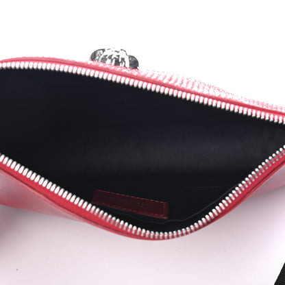 Versace Palazzo Crystal Chain Evening Bag Red 4 of 4