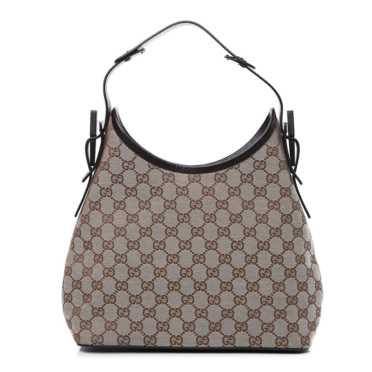Monogram Small Hobo Dark Brown