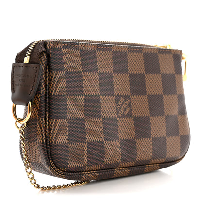 Louis Vuitton Damier Ebene Mini Pochette Accessories 3 of 7