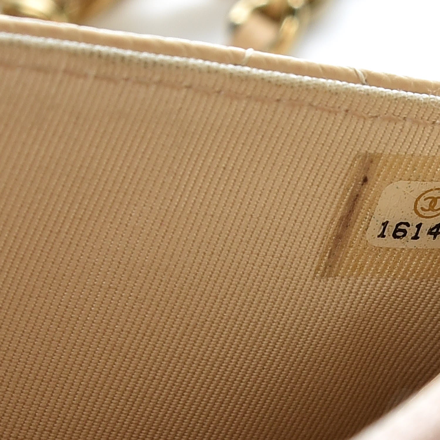 Chanel Caviar Quilted Wallet On Chain WOC Beige Clair 10 of 14