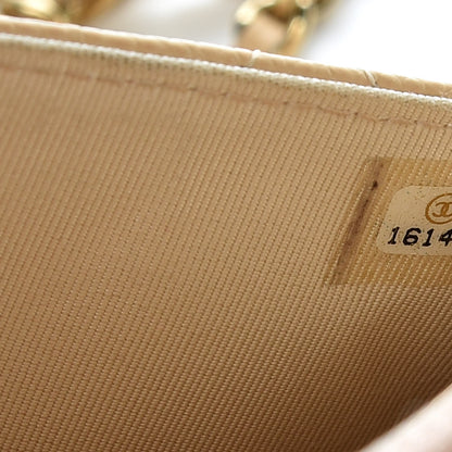 Chanel Caviar Quilted Wallet On Chain WOC Beige Clair 10 of 14