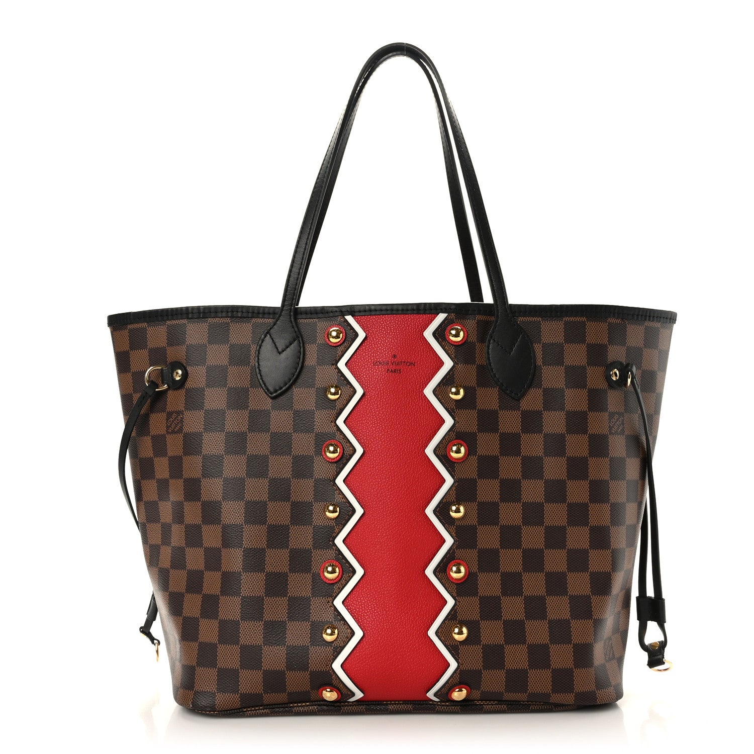 Louis Vuitton Damier Ebene Karakoram Neverfull MM 1 of 10