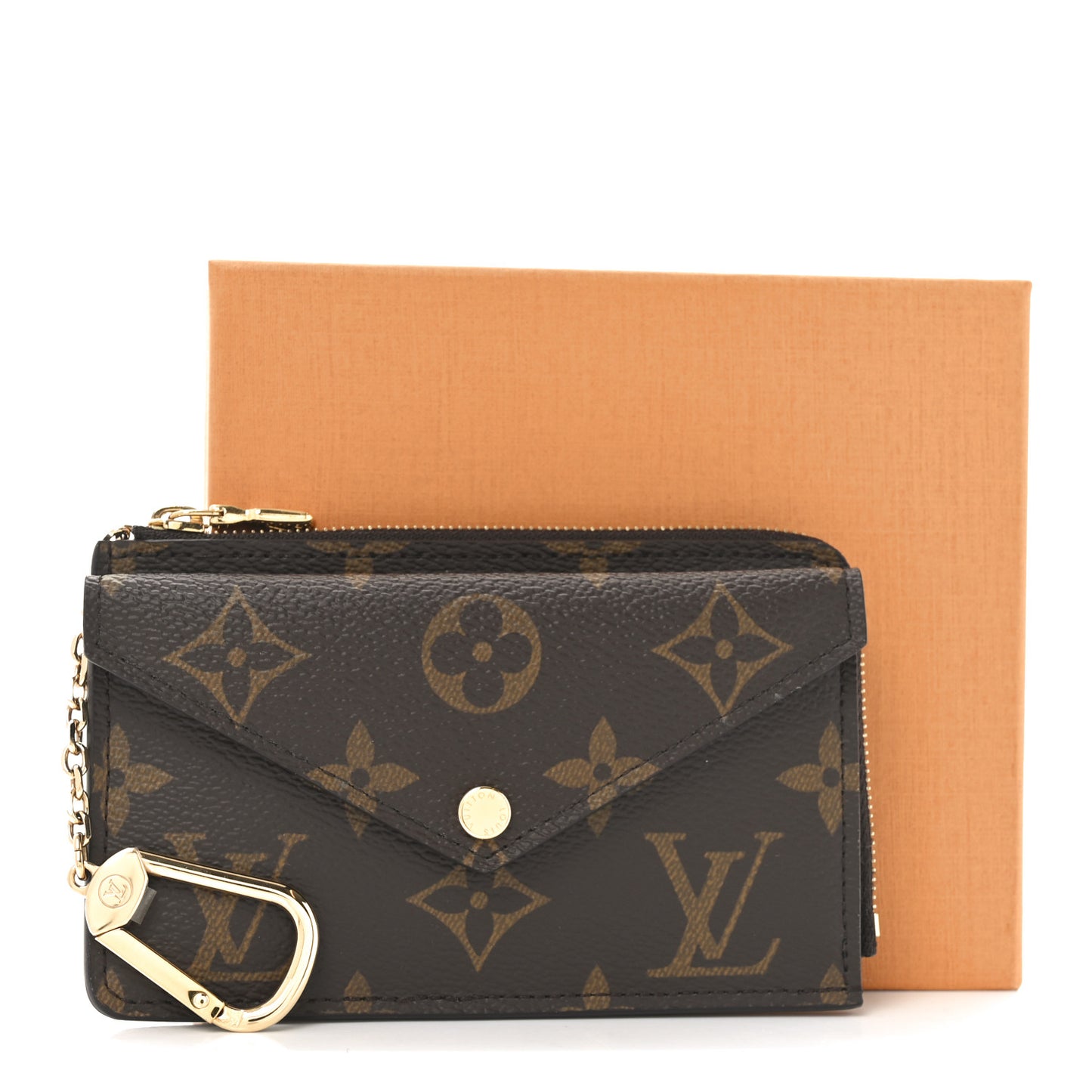 Monogram Recto Verso Card Holder Black