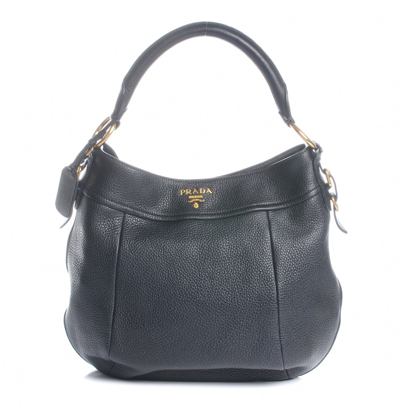 Vitello Daino Hobo Nero Black