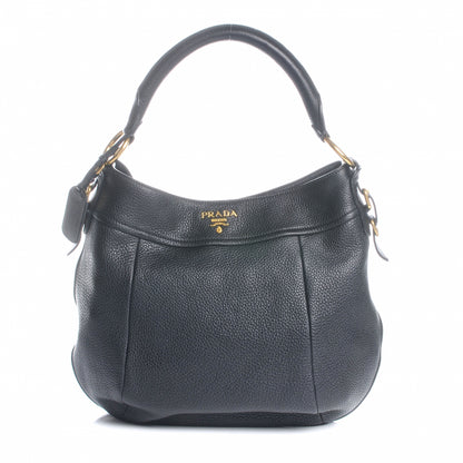 Prada Vitello Daino Hobo Nero Black 1 of 8