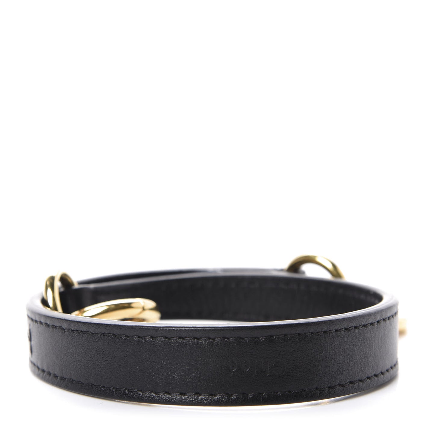 Calfskin Tess Strap Black