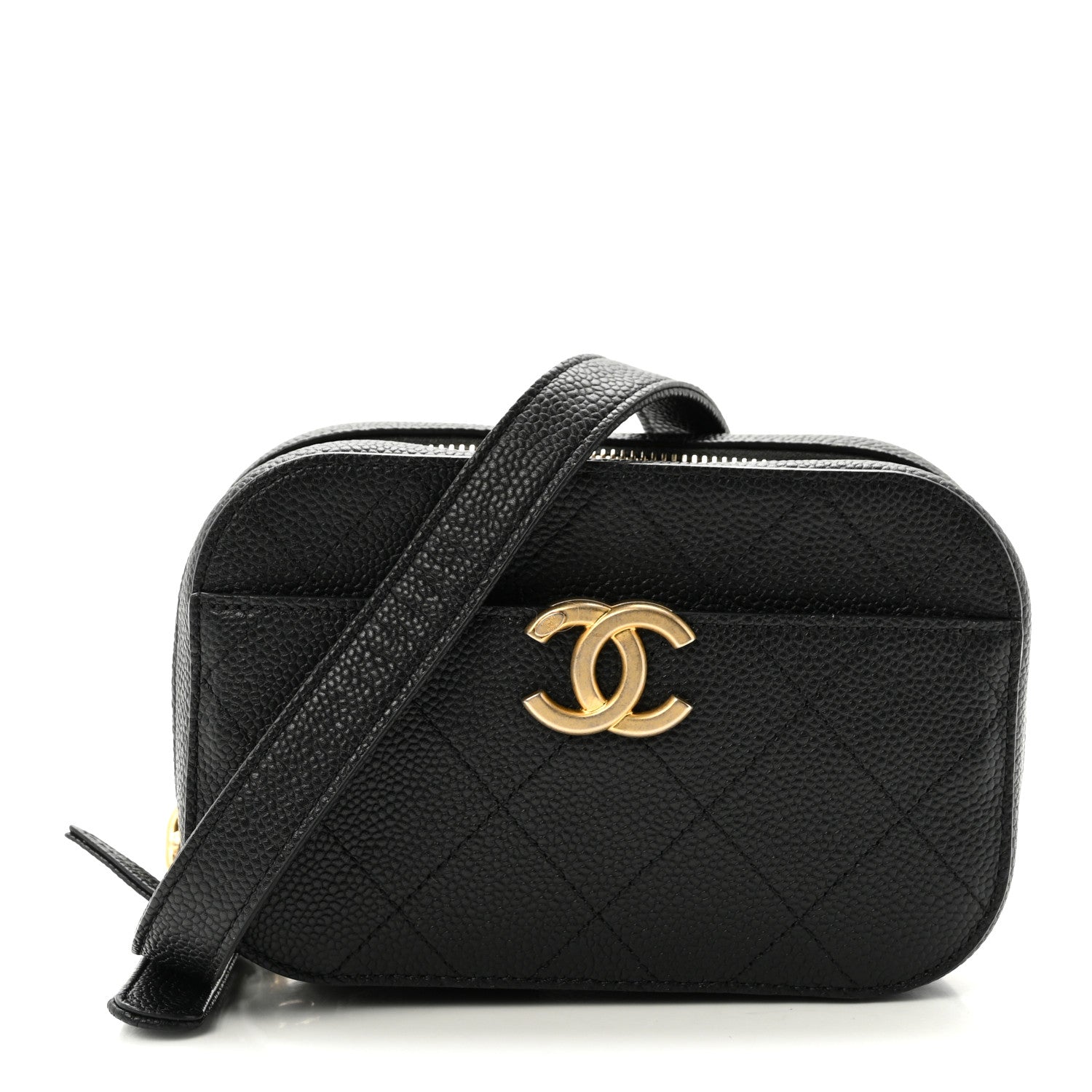 Chanel Caviar Quilted Waist Bag Black 1 of 9