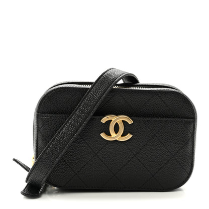 Chanel Caviar Quilted Waist Bag Black 1 of 9