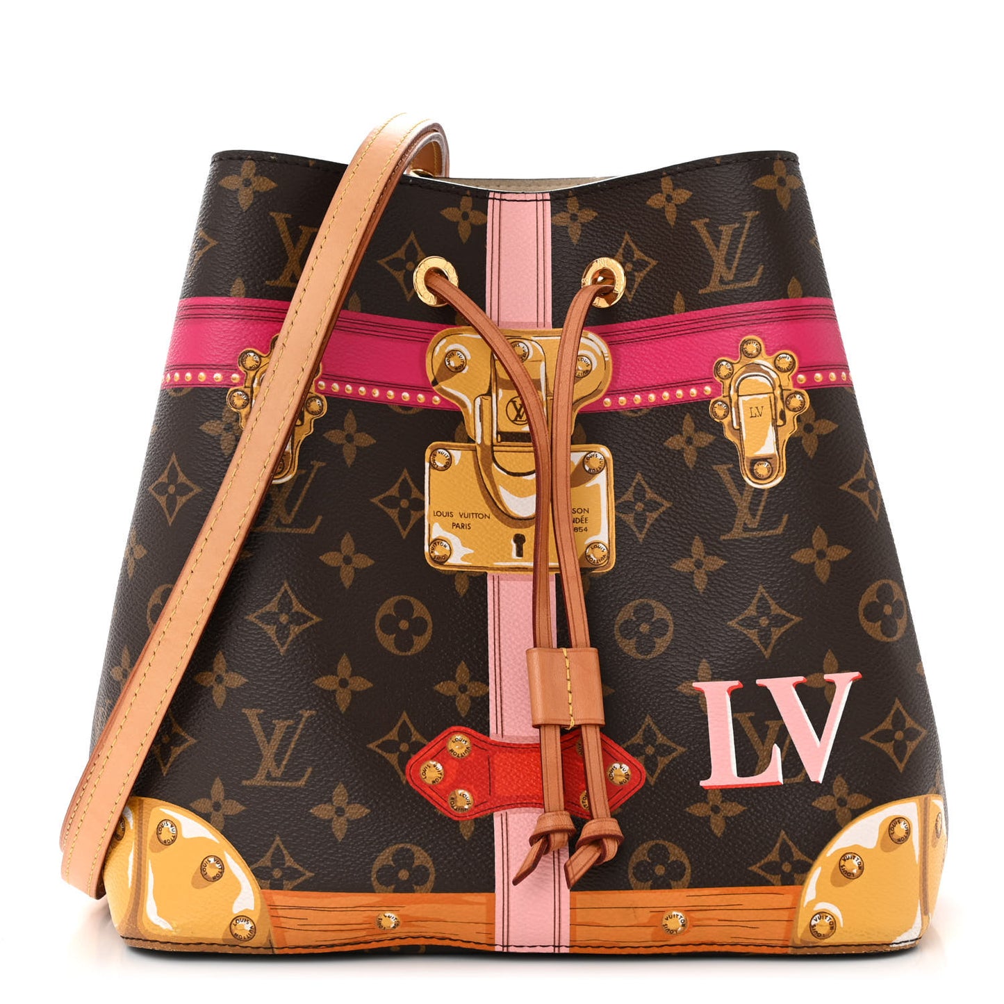 Monogram Summer Trunks Neonoe