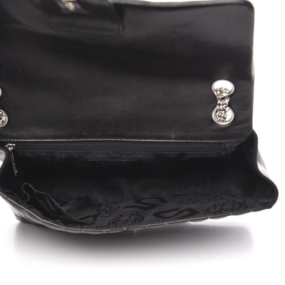 Chanel Lambskin Vertical Quilted Medium Single Flap Black 5 of 14