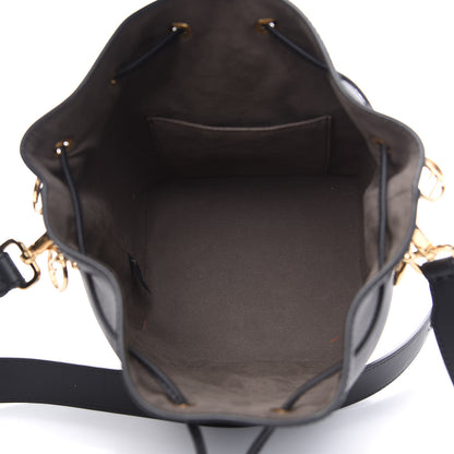 Fendi Vitello Grace Matte F is Fendi Grande Mon Tresor Bucket Bag Black 4 of 9