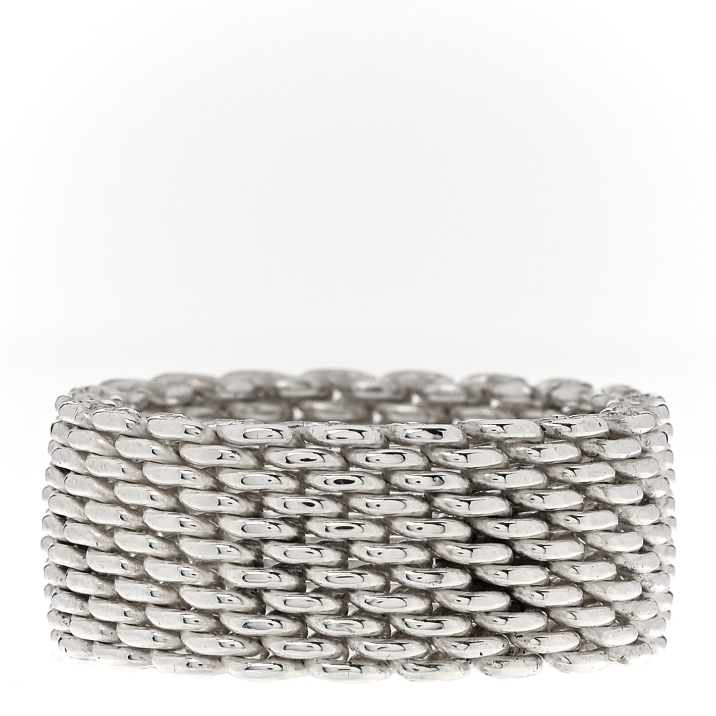 Sterling Silver Somerset Mesh Ring 60 9.25