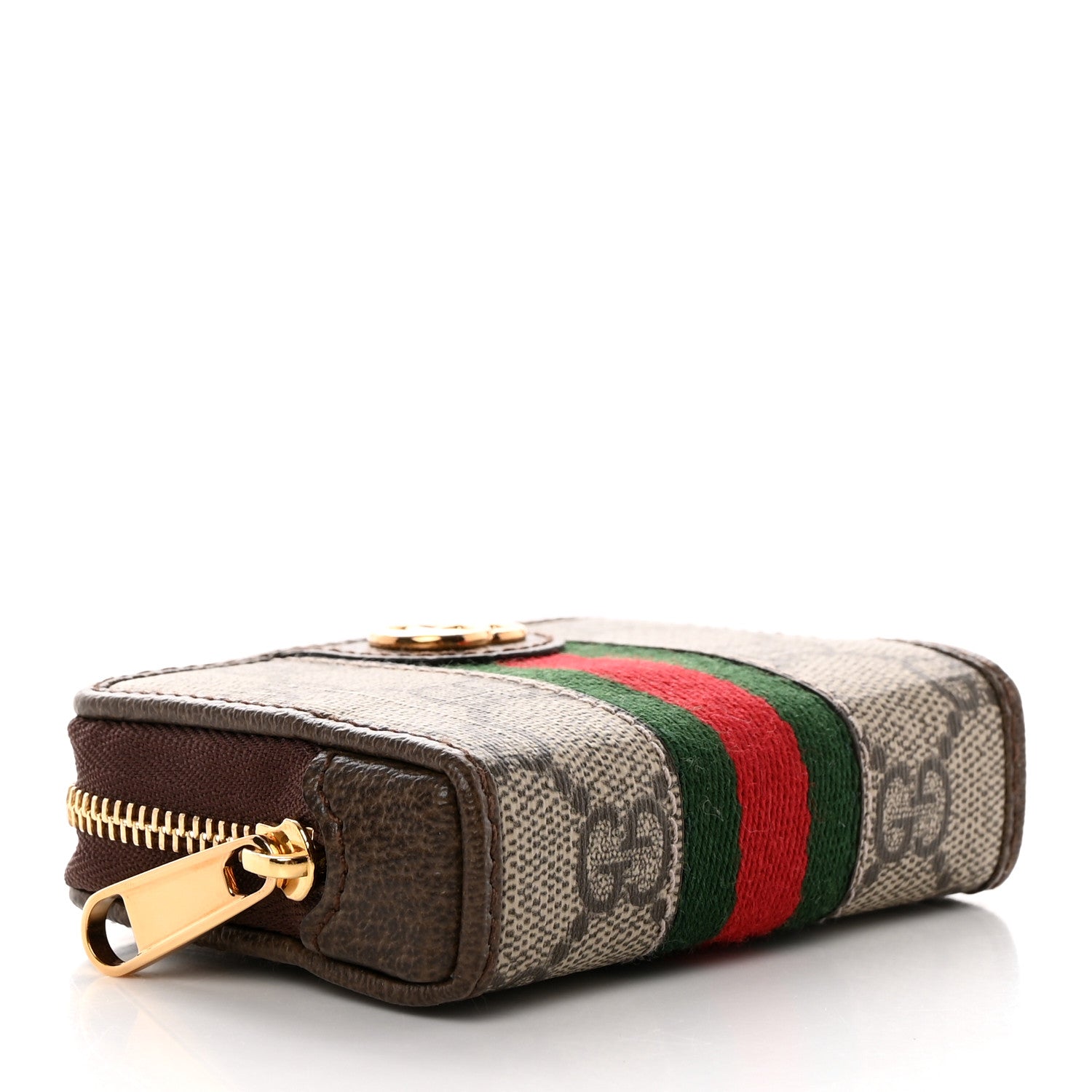 Gucci GG Supreme Monogram Web Ophidia Playing Card Case Beige New Acero 5 of 12