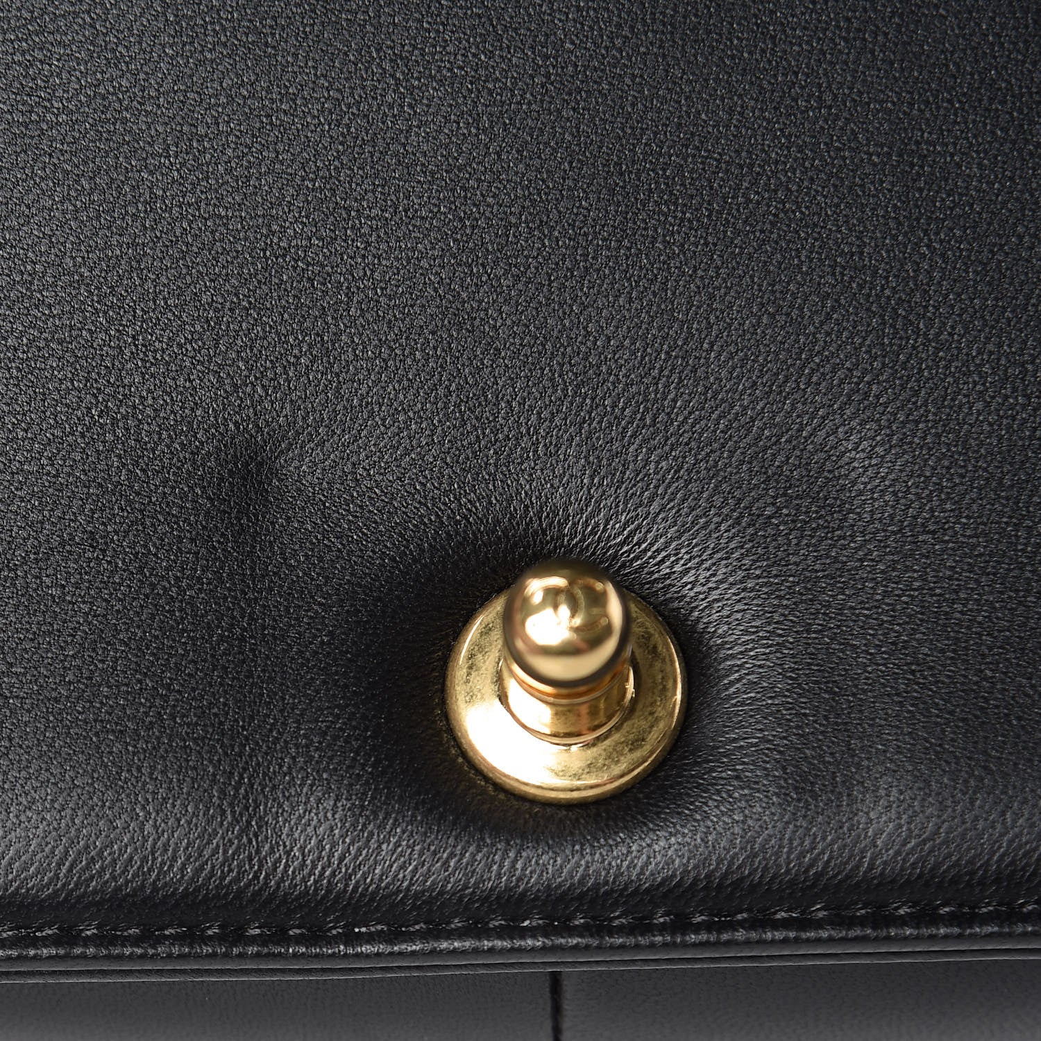 Chanel Lambskin Quilted Medium Boy Flap Black 13 of 14