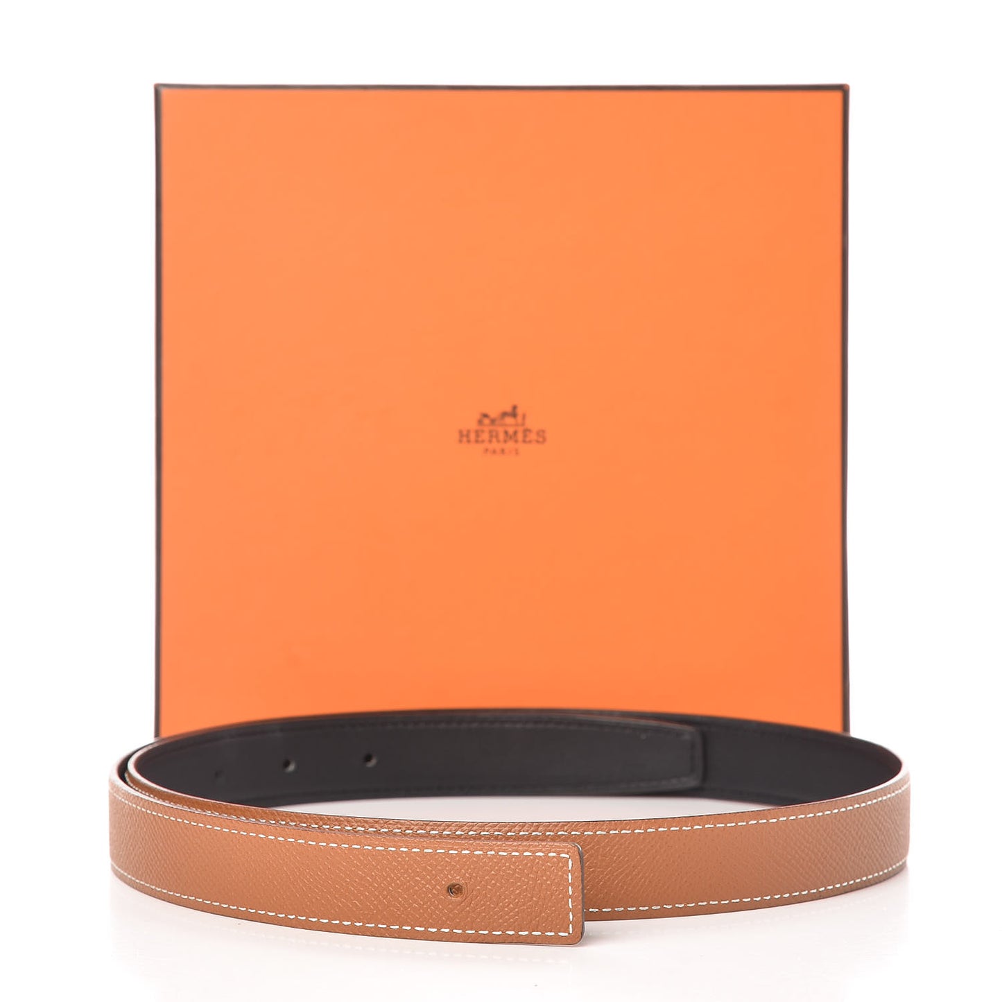 Swift Epsom 24mm Belt 85 Black Gold