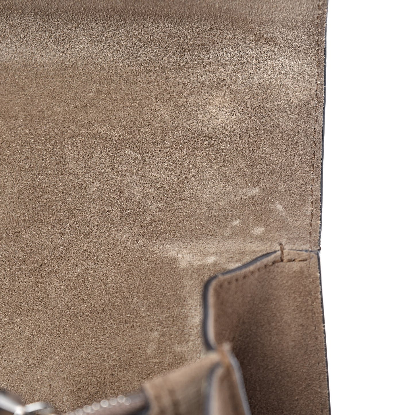 GG Supreme Monogram Small Dionysus Shoulder Bag Taupe