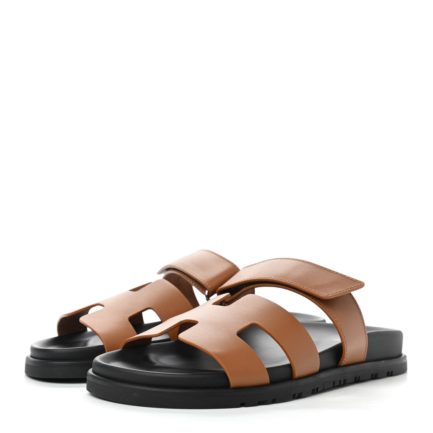 Calfskin Womens Chypre Sandals 38 Gold