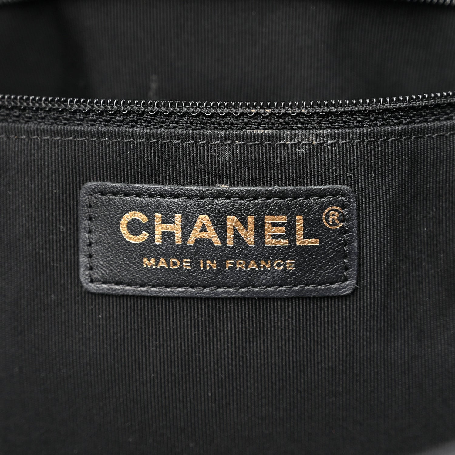 Chanel Caviar Quilted Large Shopping Tote Black 6 of 10